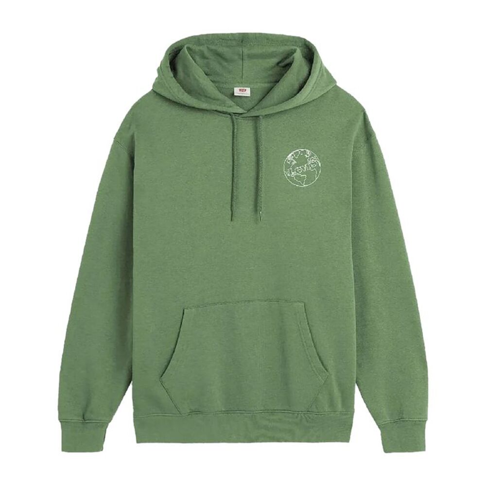 Levis Mens Logo Relaxed Fit Hoodie / Laurel Wreath